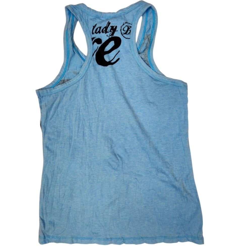 Sure Womens Beatles Front Side Graphic Sleeveless Tank Top Small - Picture 2 of 6